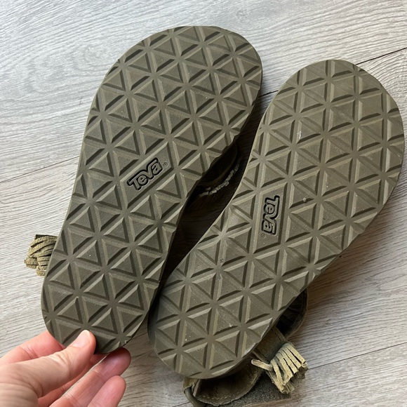 Teva Fringe suede sandals (6) - Picture 5 of 6